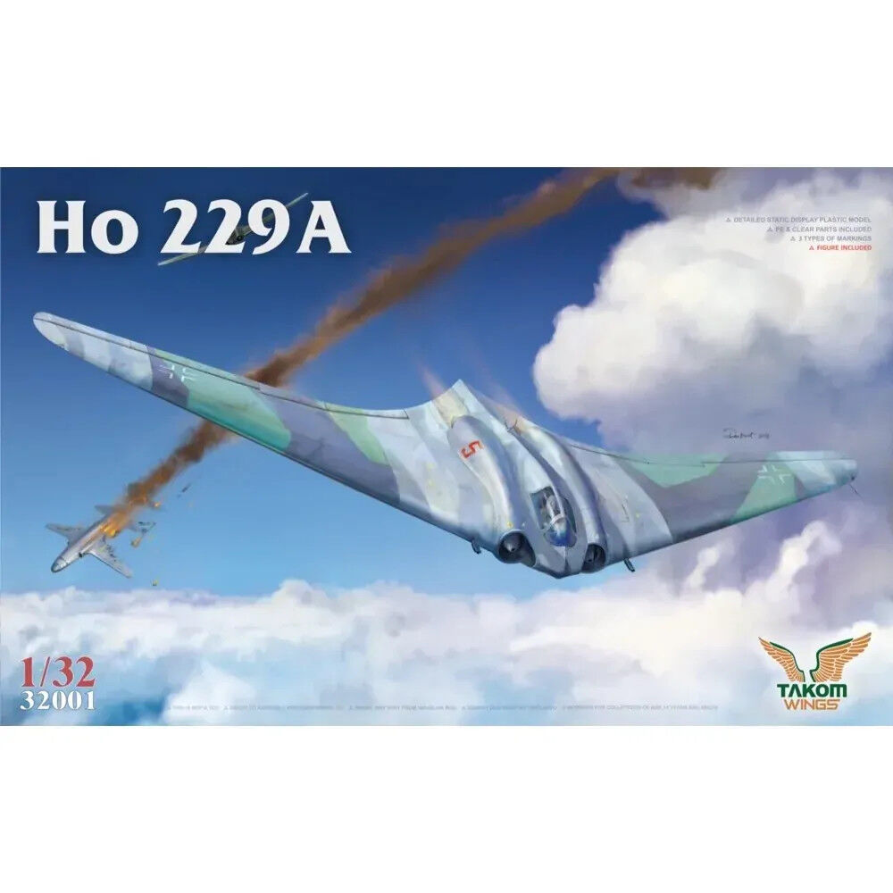 Takom 1/32 Ho 229A Plastic Model Kit TK32001