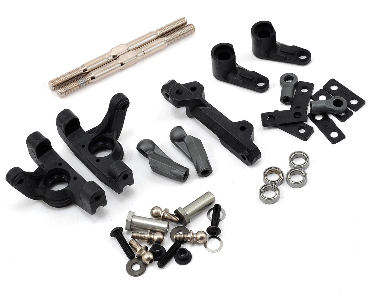 TLR231027 TLR Bell Crank Steering System with Hardware , 22 2.0 Losi