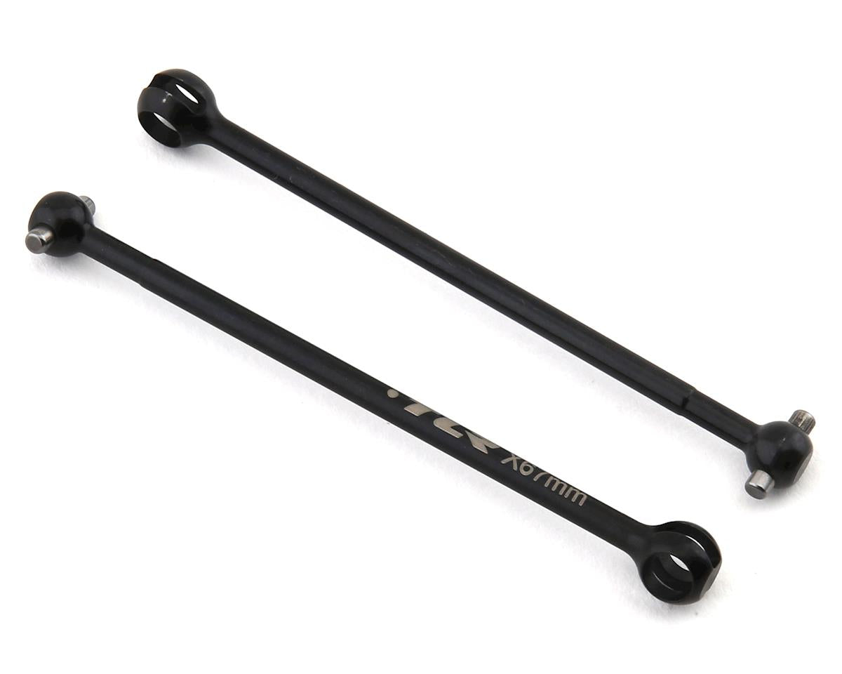 TLR232102 TLR CVA Driveshaft Bones, 67mm, 2pcs, 22X-4 Losi