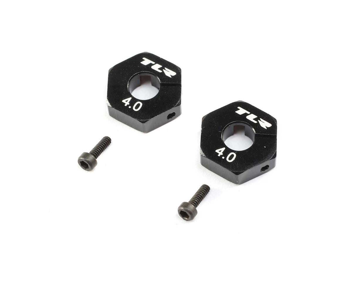 TLR232111 TLR Wheel Hex, 12mm x 4.0mm, 2pcs, 22X-4 Losi