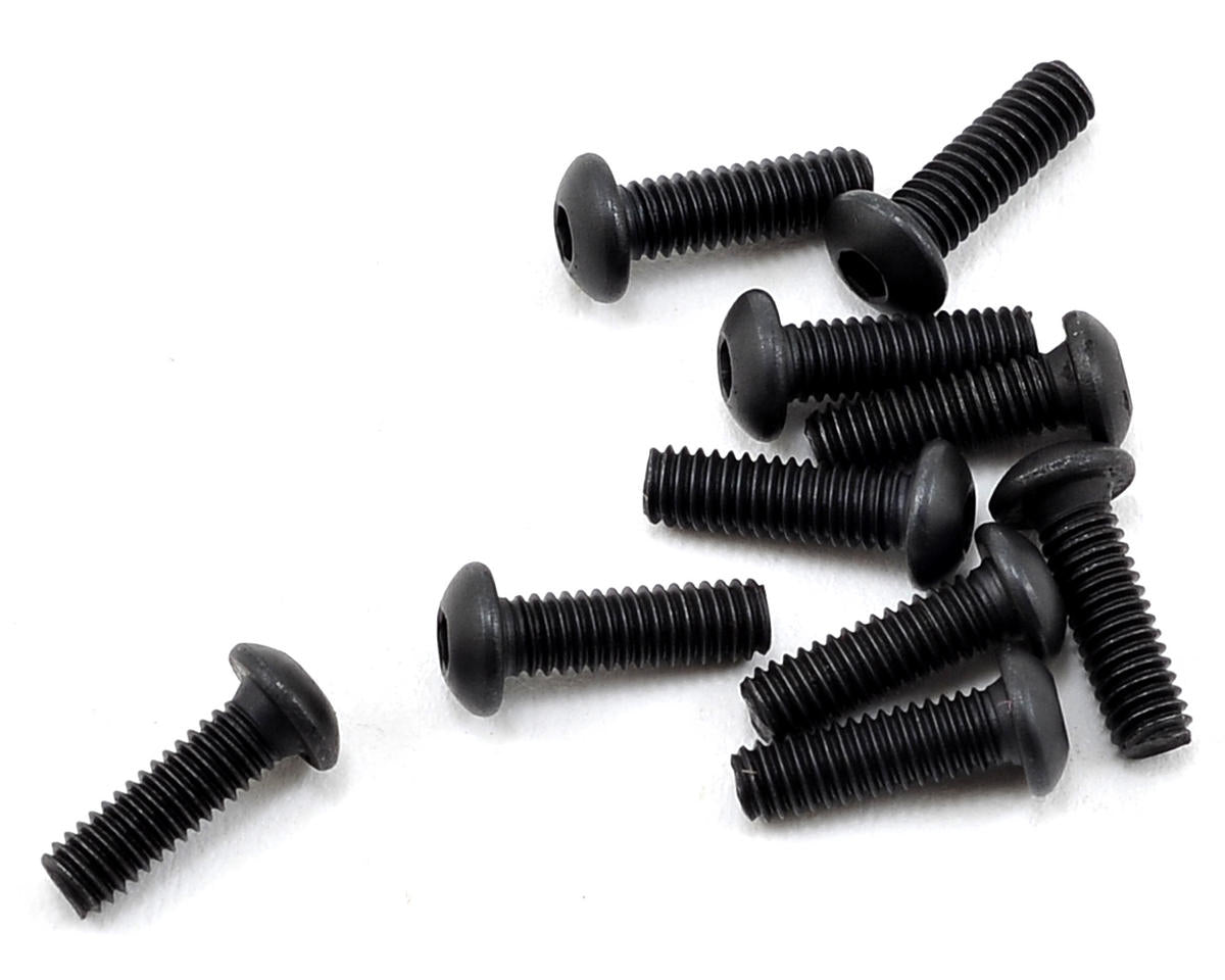 TLR235006 TLR Button Head Screws, M2.5 x 8mm, 10pcs, 22 5.0 SR Losi