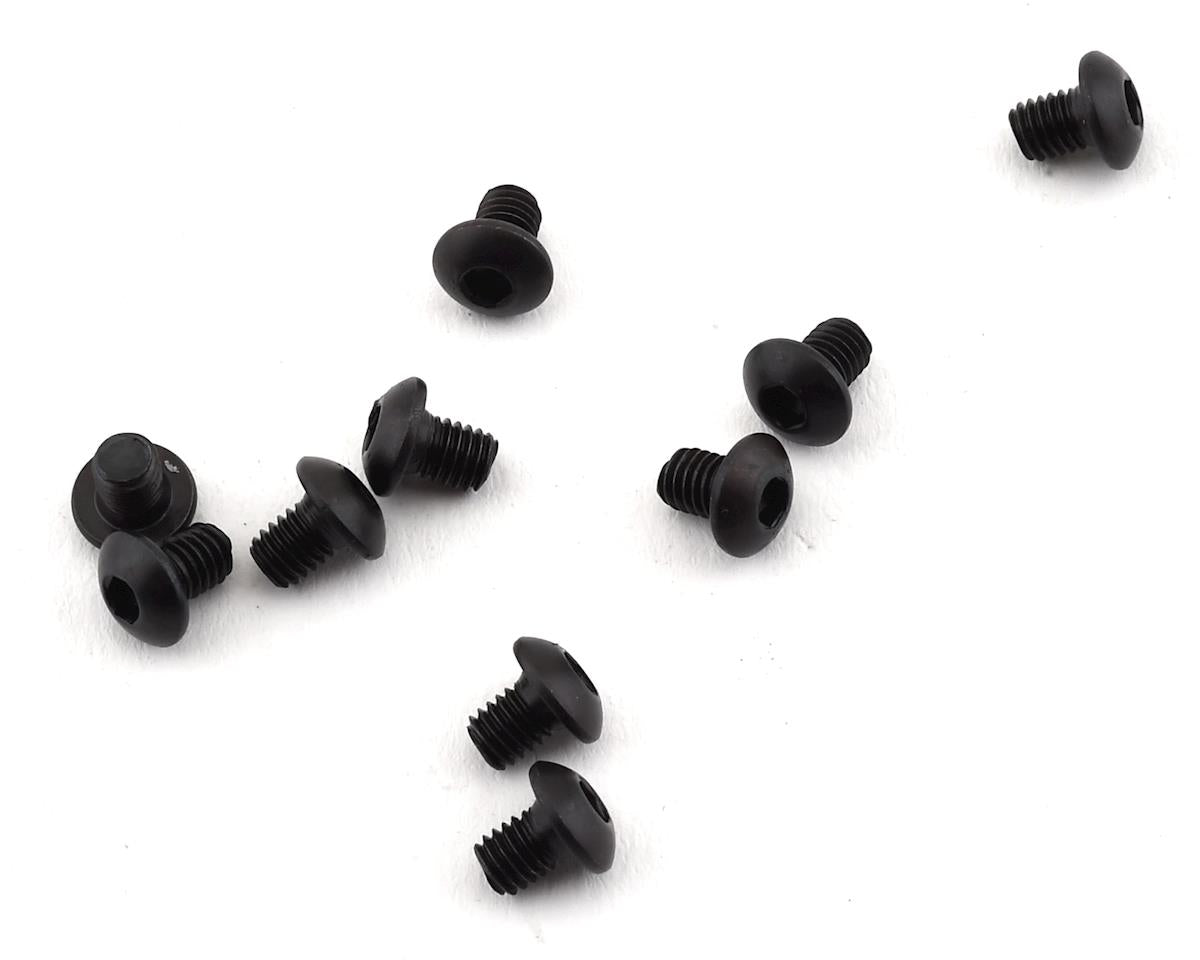 TLR235015 TLR Button Head Screws, M3 x 4mm, 10pcs, 22 5.0, 22X-4 Losi