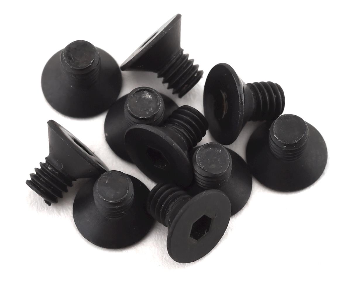 TLR245018 TLR M2.5 x 4mm FH Screws, 10pcs Losi