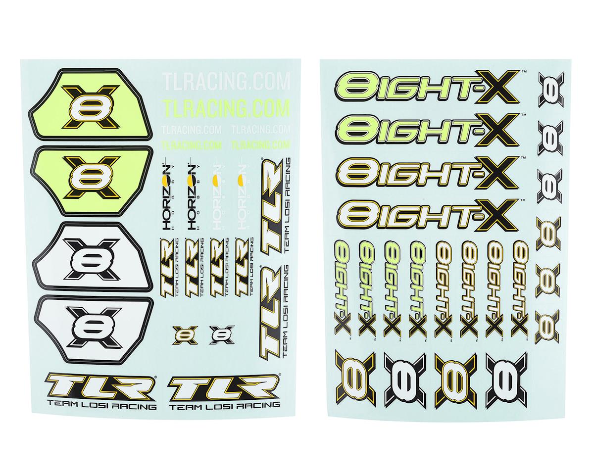TLR249004 TLR Logo Sheet, 8X, Clearance Losi