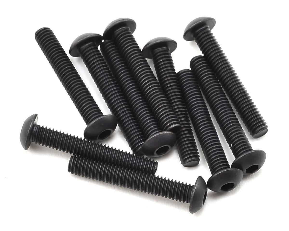 TLR255010 TLR Button Head Screws, M4x25mm (10) Losi