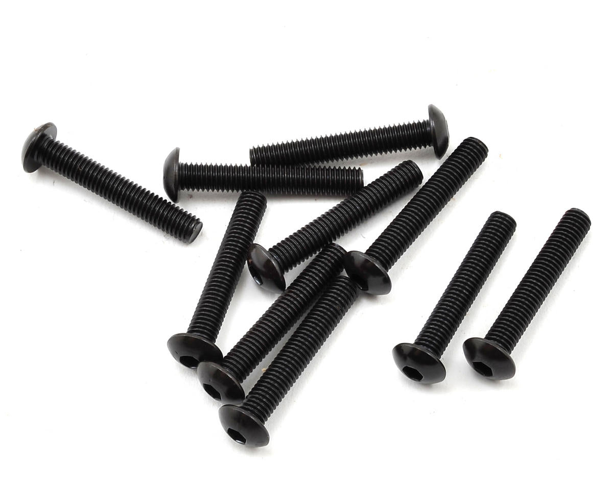 TLR255020 TLR Button Head Screws, M5x30mm (10) Losi