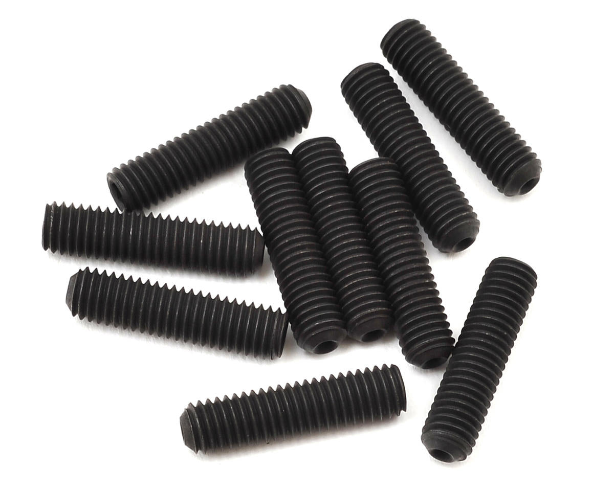 TLR255033 TLR Setscrew, Cup Point, M5x20mm (10), Clearance Losi
