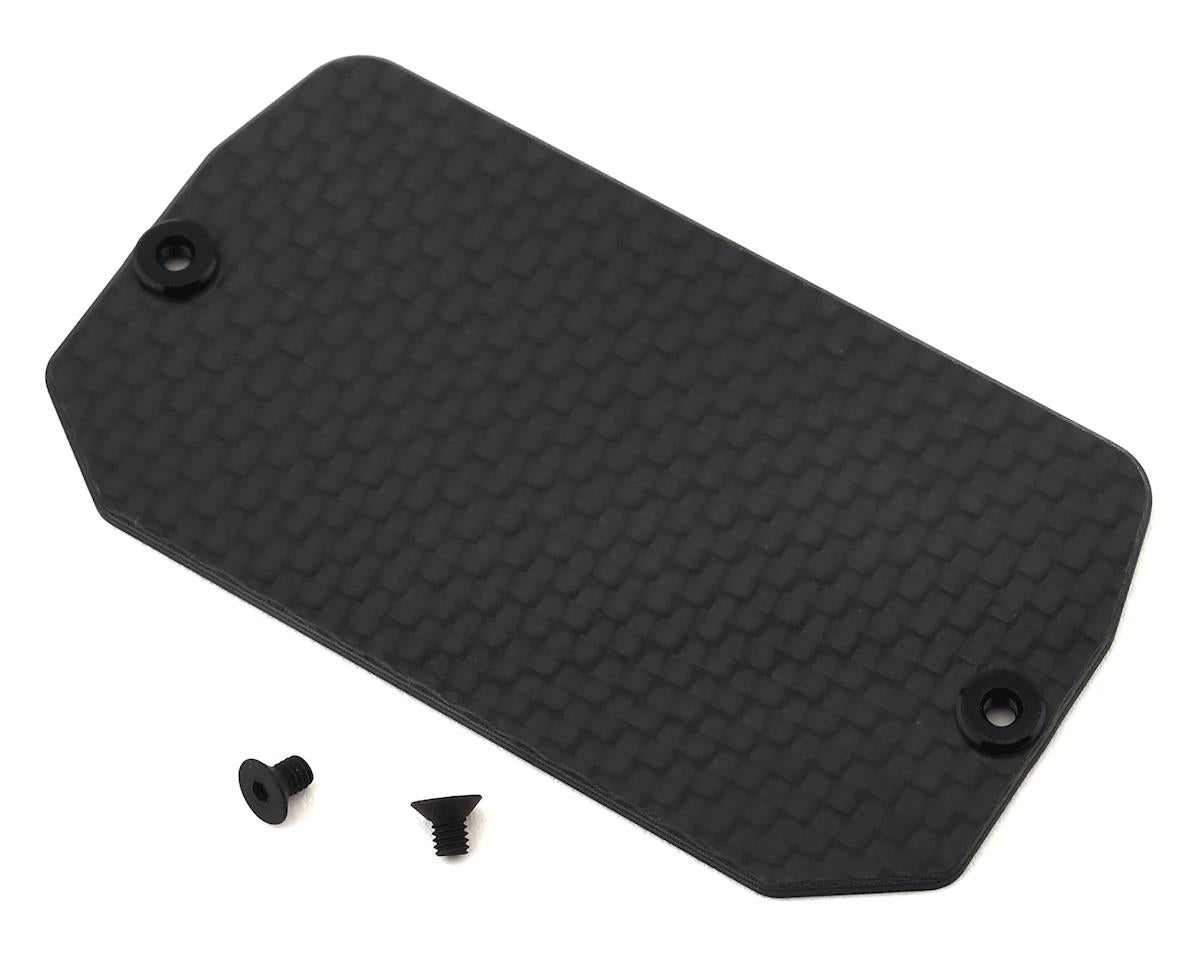 TLR331038 TLR Carbon Electronics Mounting Plate, 22 5.0 DC Elite Losi