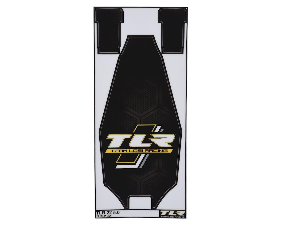 TLR331054 TLR 22 5.0 Chassis Protective Tape, Printed, Precut Losi