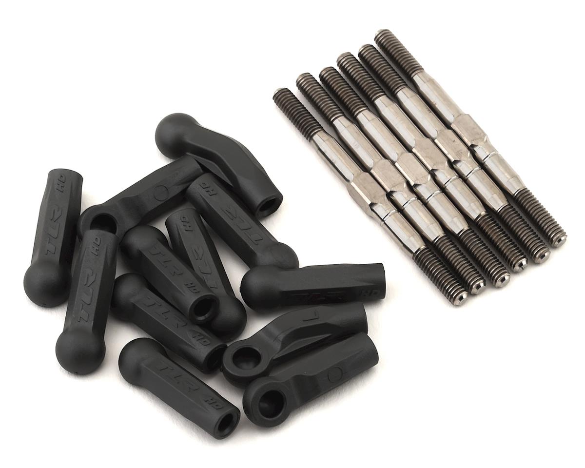 TLR334052 TLR HD Turnbuckle Kit, Titanium, 22 5.0 DC Elite Losi