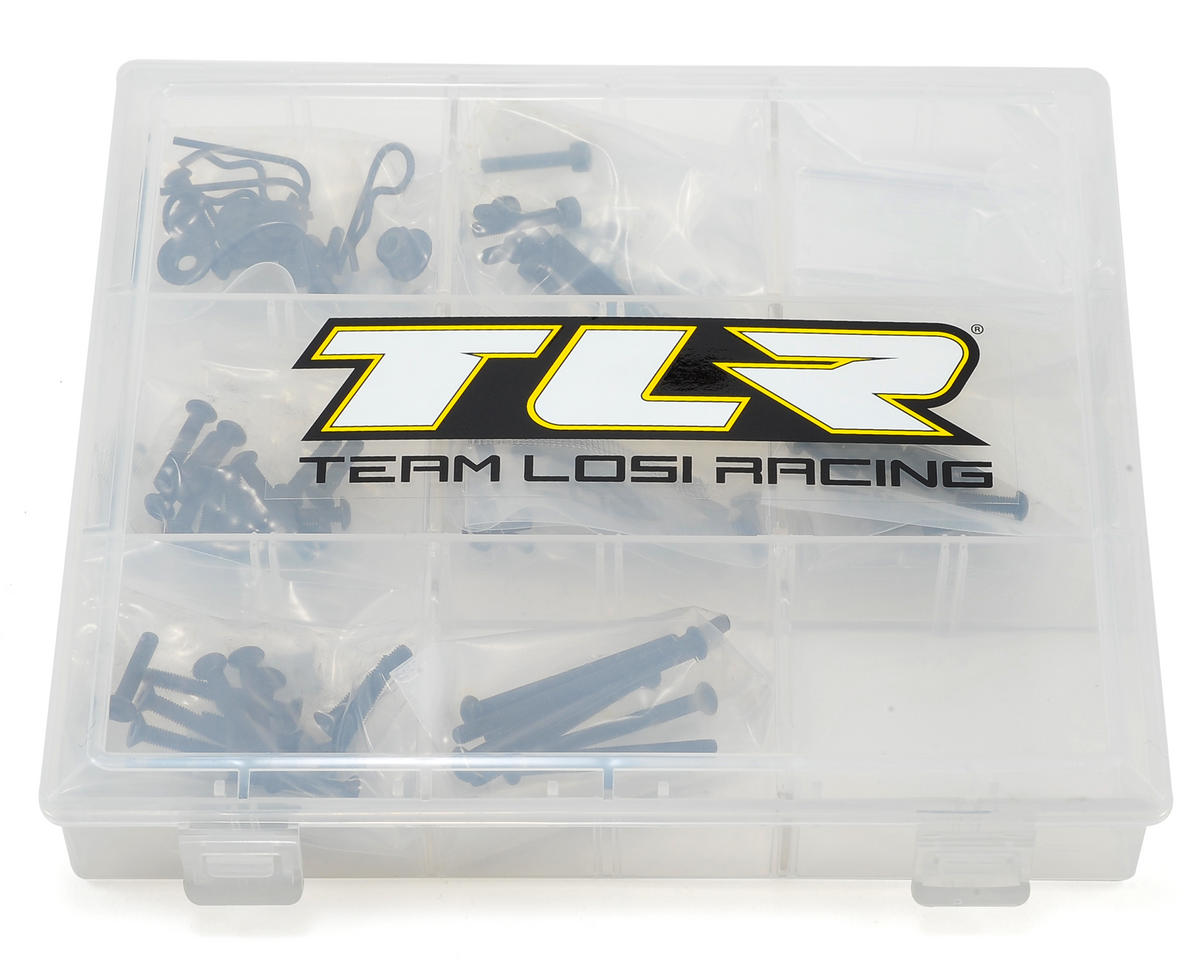 TLR336002 TLR 22 Series Hardware Box, Metric, 22/T/SCT/22-4 Losi