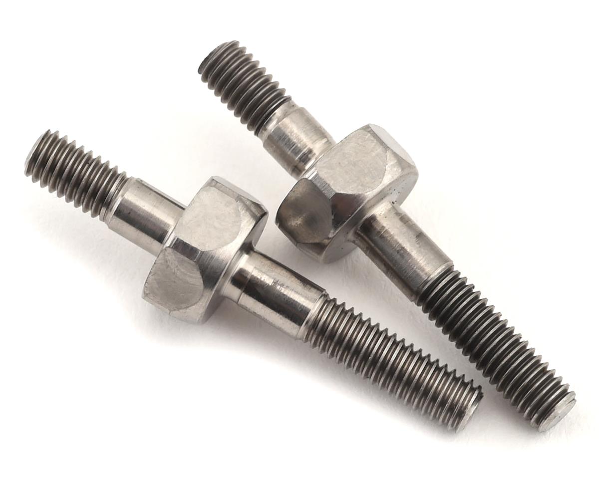 TLR336010 TLR Shock Standoff, Carbon Tower, Titanium, 2pcs, 22X-4 Losi