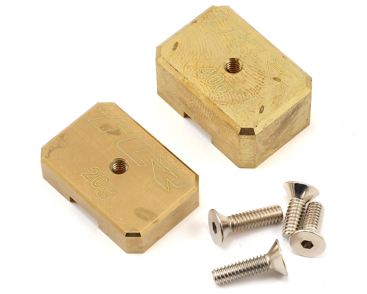 TLR341001 TLR Brass Weight System, 20g, 40g, 8T 3.0 Losi