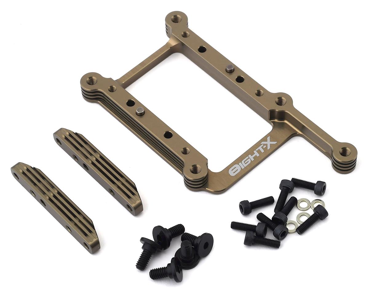 TLR341019 TLR Quick Change Engine Mount Set, 8X Elite Losi