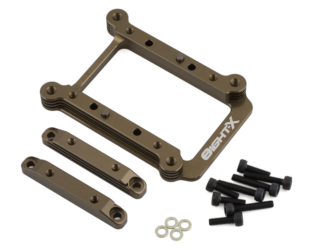 TLR341026 TLR Quick Change Engine Mount Set, 8X 2.0 Losi