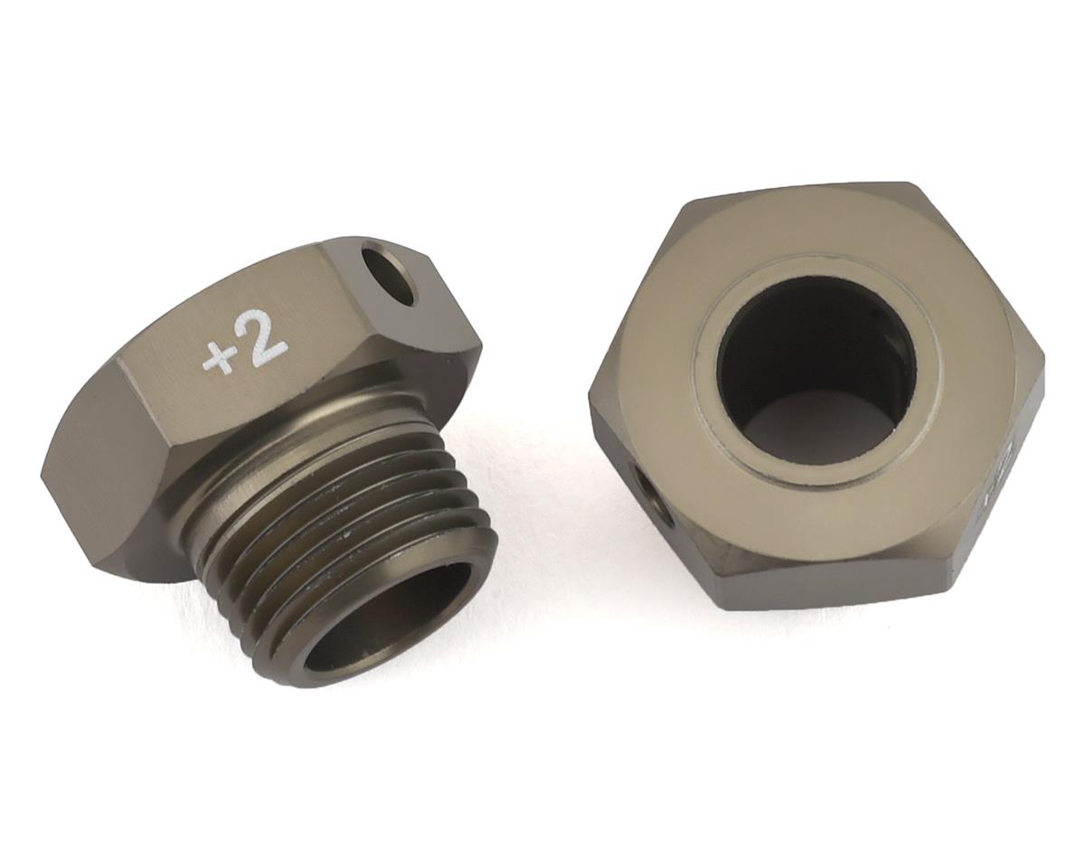 TLR342017 TLR Wheel Hexes, +2mm Wider (2), 8X Losi