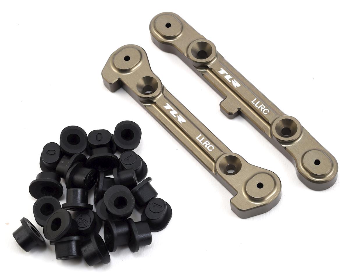 TLR344010 TLR LLRC Adjustable Rear Hinge Pin Brace Set, 8T 4.0 Losi