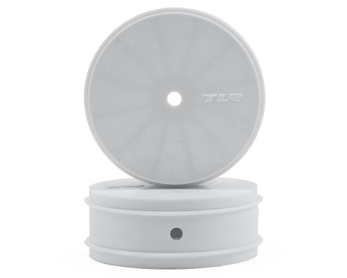 TLR43011 TLR 61mm Front Wheel, 12mm Hex, White , 2pcs, 22 3.0 Losi