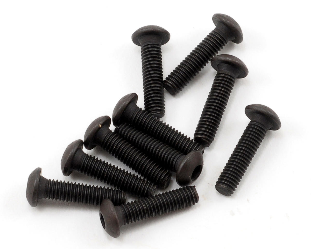 TLR5904 TLR Button Head Screws, M3 x 12mm, 10pcs Losi