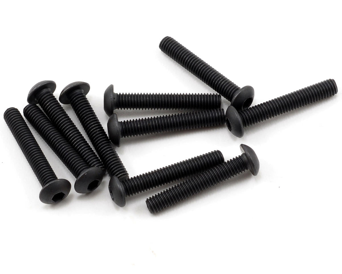 TLR5905 TLR Button Head Screws, M3 x 18mm, 10pcs, 8X Elite Losi