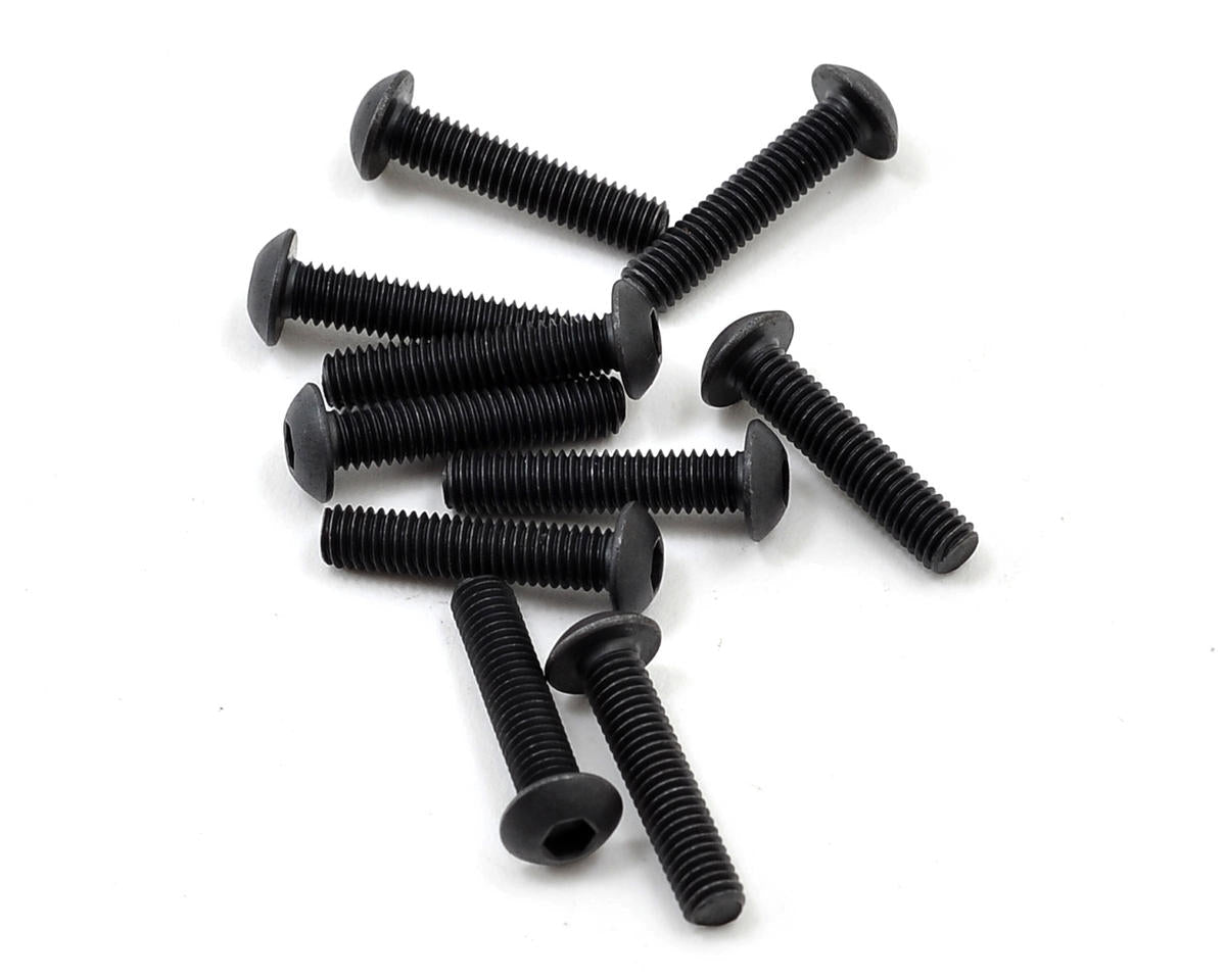 TLR5910 TLR Button Head Screws M3 x 14mm, 10pcs Losi