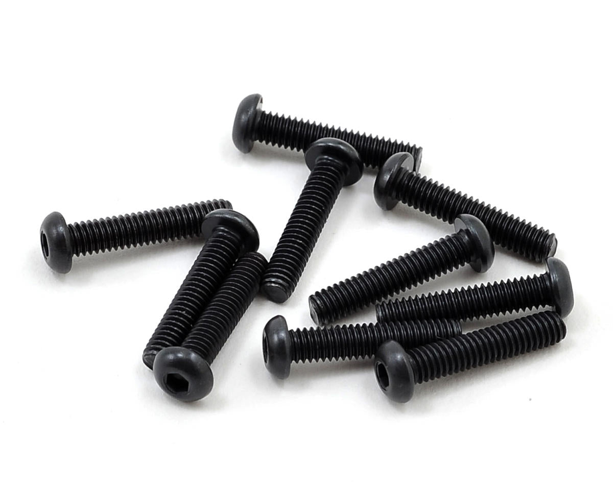 TLR5913 TLR Button Head Screw, M2.5 x 12mm (10) Losi