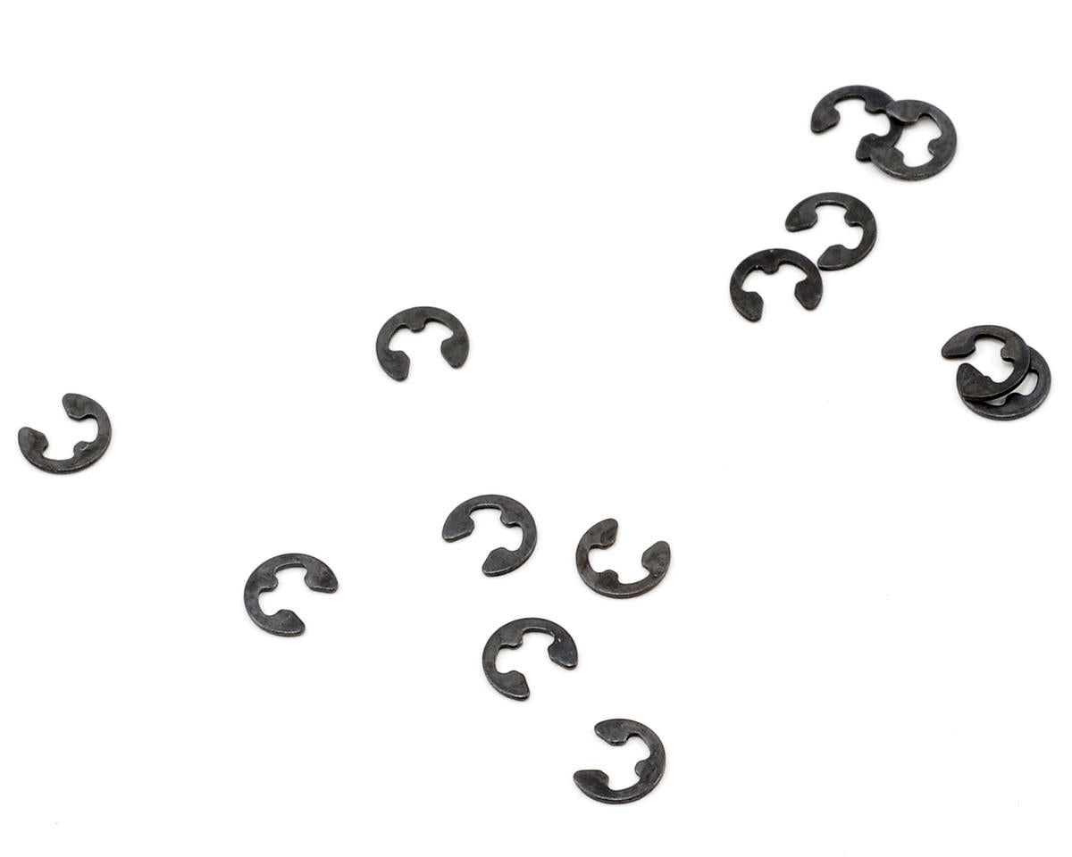 TLR6105 TLR E-Clips, 3mm Shaft (12) Losi