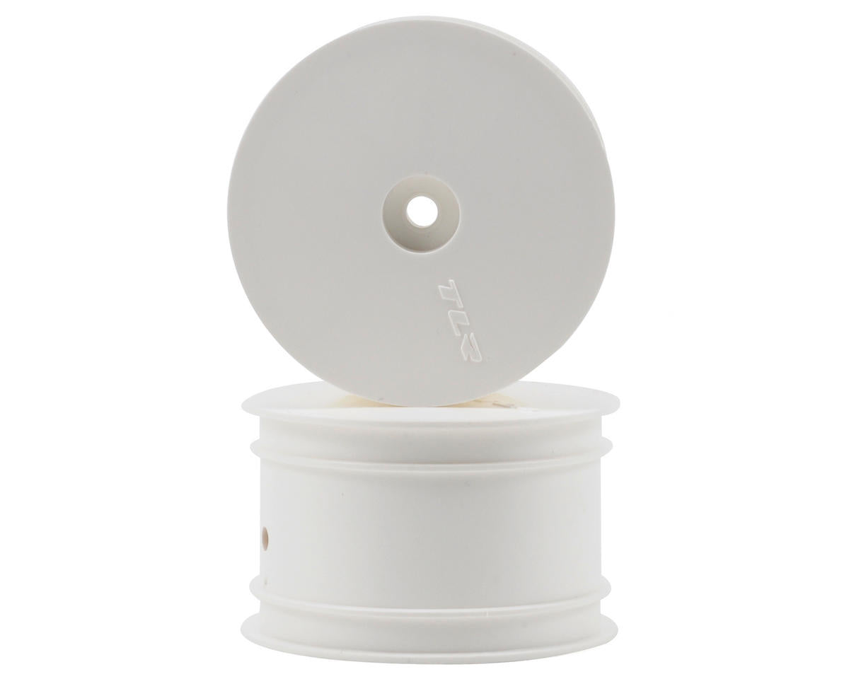 TLR7100 TLR 1/10 Rear Buggy 2.2 Wheels, 12mm Hex, White (2), 22 Losi