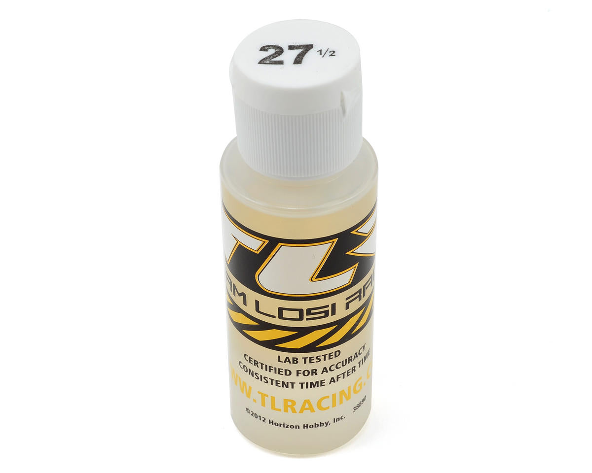 TLR74005 TLR Silicone Shock Oil, 27.5wt, 2oz Losi