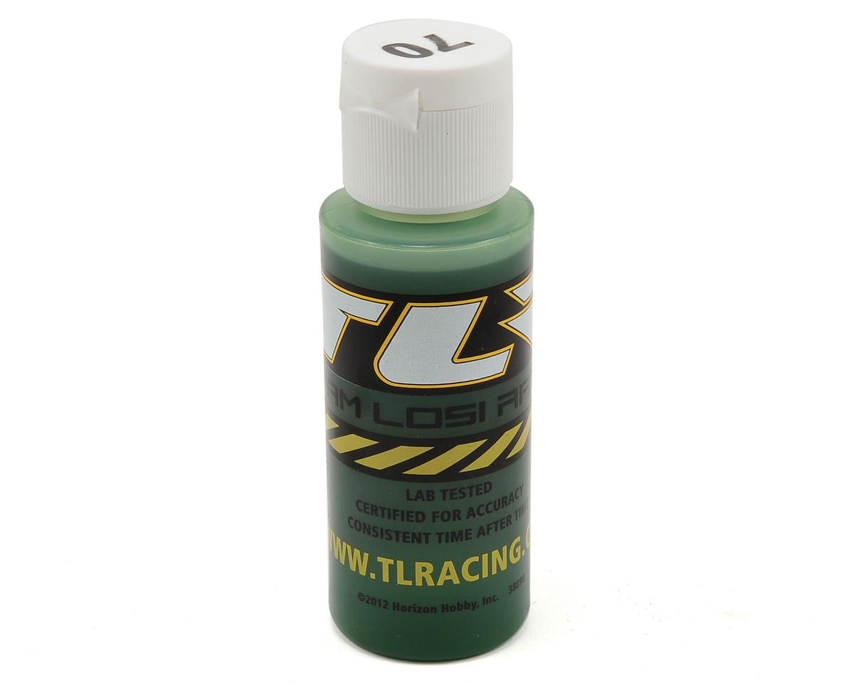 TLR74015 TLR Silicone Shock Oil, 70wt, 2oz Losi
