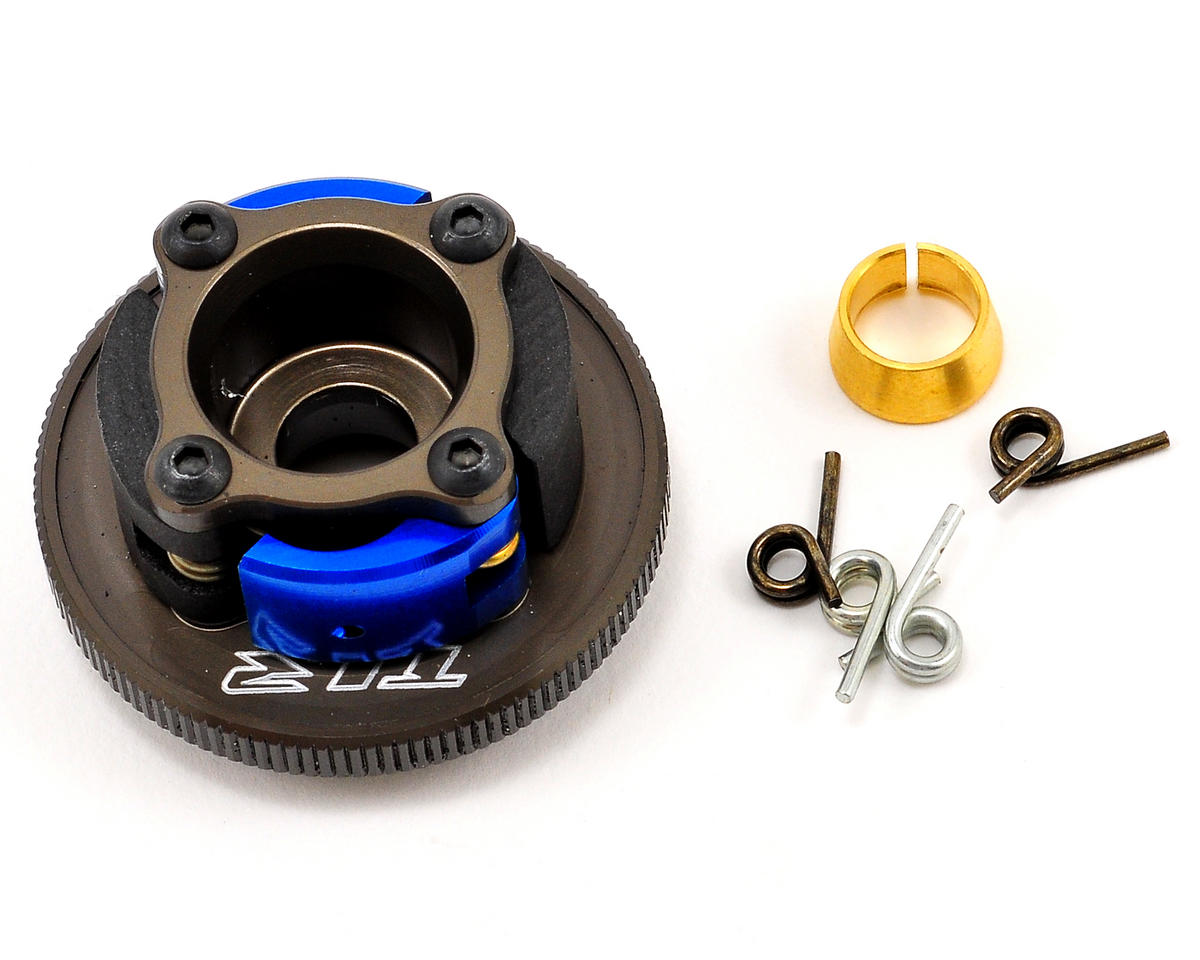TLR9101 TLR Prebuilt Clutch, 4 shoe, HA Alum 8B, 8T Losi