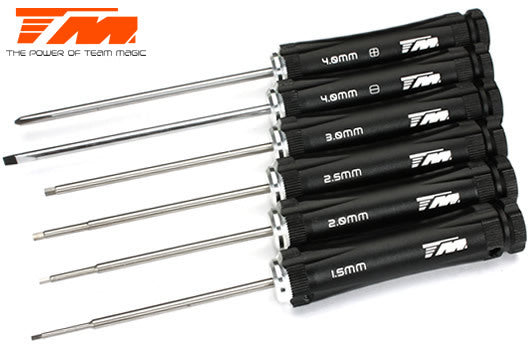 TM117057 Metric 6 pce tool set (4 allen) Team Magic