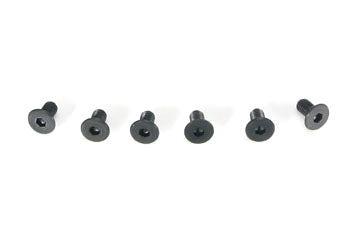 TM126306 3x6mm Steel FH Screw (6) Team Magic