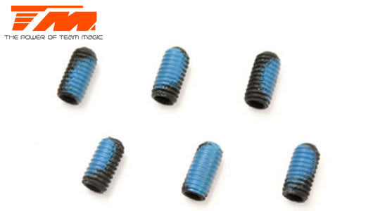 TM126306S 3x6mm Set Screw (6) Team Magic
