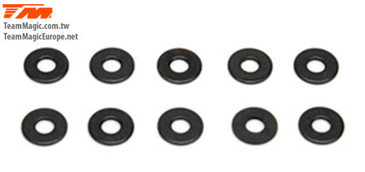 TM130116 3.2x8x0.7 Washer (10) Team Magic