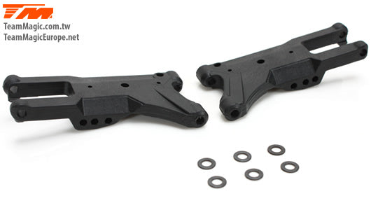 TM503337 E4D Front Lower Arm Set Team Magic