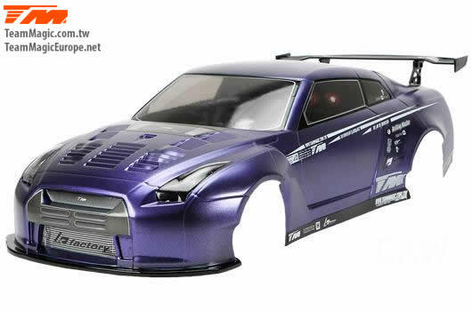 TM503394PLA Painted Body E4D R35 Purple Team Magic