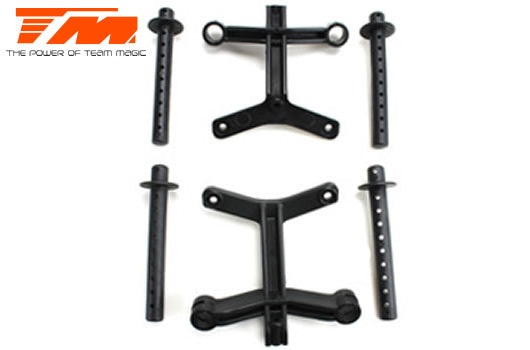 TM505141 TM505141 - E6 Body Post Set (F/R) Team Magic