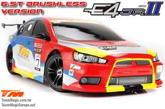 TM507006-EVX E4JR II 1/10 Brushless Touring Car EVX Team Magic