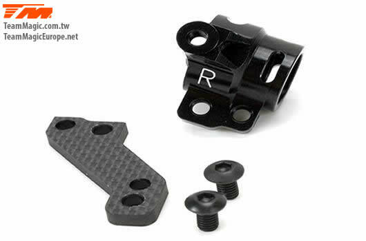 TM507269 Alloy steering block right Team Magic
