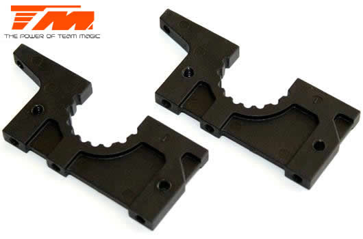 TM507402 E4JS II / E4JR II Front Bulkhead (2pce) Team Magic