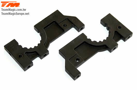 TM507404 Rear Bulkhead (2 pcs) -E4JS II / E4JR II Team Magic