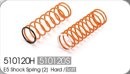 TM510120H E5 option shock spring Hard (2) Team Magic