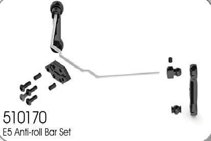 TM510170 Anti-roll Bar Set opt. E5 Team Magic