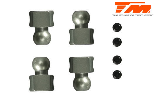 TM560116 Anti roll bar ball stud (B8ER) Team Magic