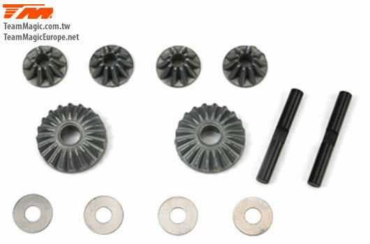 TM561304 Diff bevel gear set (B8ER) TEAM MAGIC