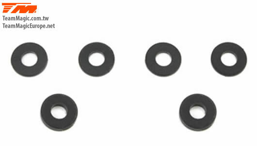 TM561368 Rear hub carrier washer (B8ER) Team Magic