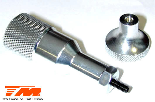 TMH1043 Adapter - 1/10 Touring wheels - for HARD Tire Truer Team Magic