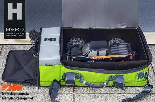 TMH8911P Bag - Transport - HARD Magellan 1/8 Buggy Bag with Plastic Box Team Magic