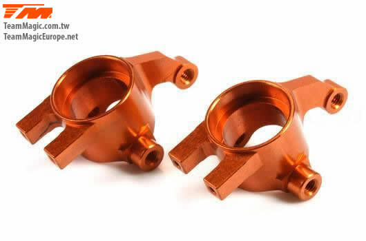 TMK2156O MF Alloy Steering Block orange E4D Team Magic
